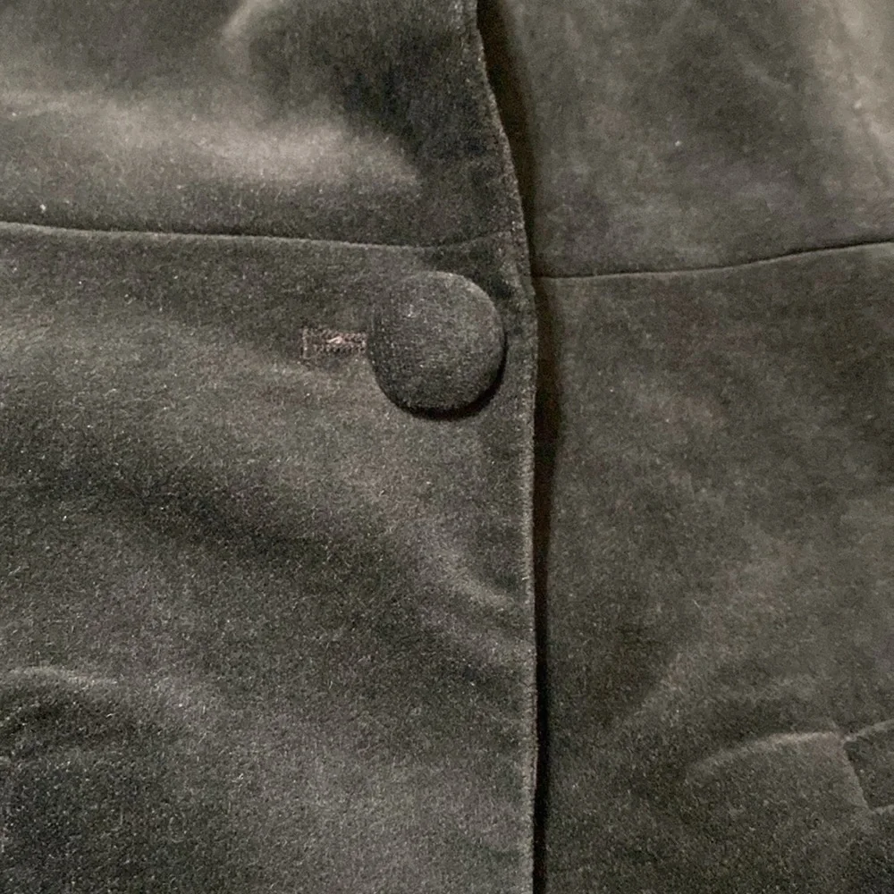 Good American Green Velvet Holiday Blazer Size Large - Picture 12 of 12